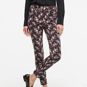J.Crew Point Sur 27 ditsy floral 10” Hightower Straight jeans whimsigoth pants